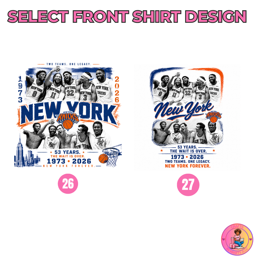 New York Basketball Champions Graphic Tee