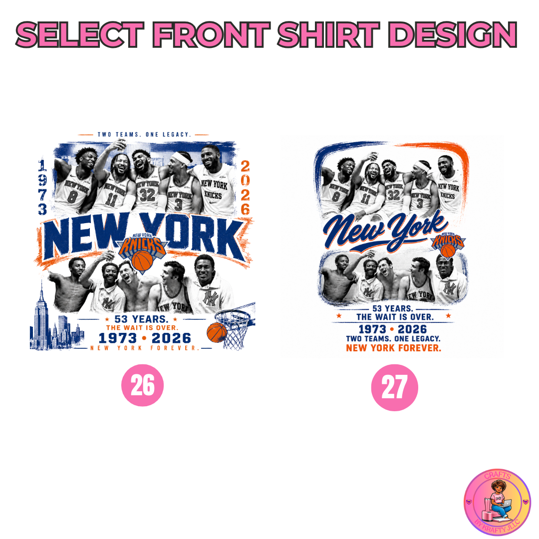 New York Basketball Champions Graphic Tee