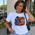 This Grandma Dont Play About Her NY Basketball Team Womens Graphic Tee | Sassy Fan Grandma Shirt
