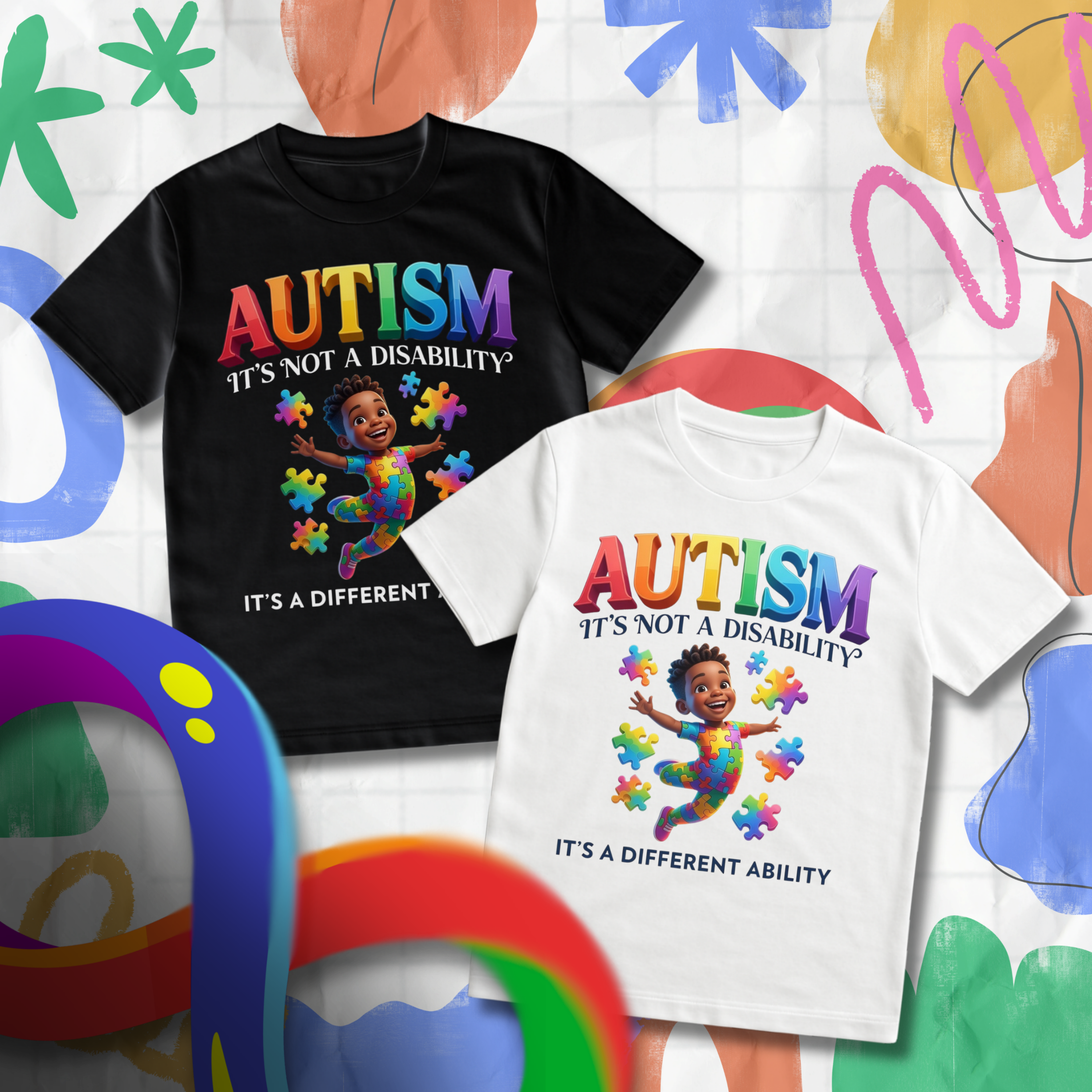 Autism is Not a Disability Awareness T-Shirt