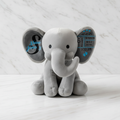 Personalized Birth Stats Elephant Plushie