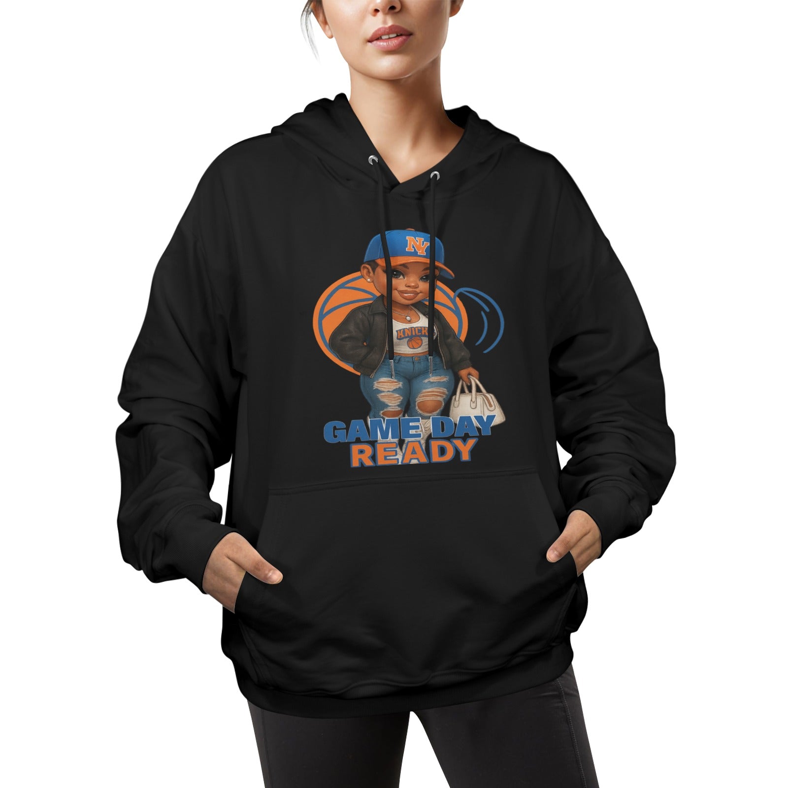 🚗 Interstate 95 Rhinestone Hoodie