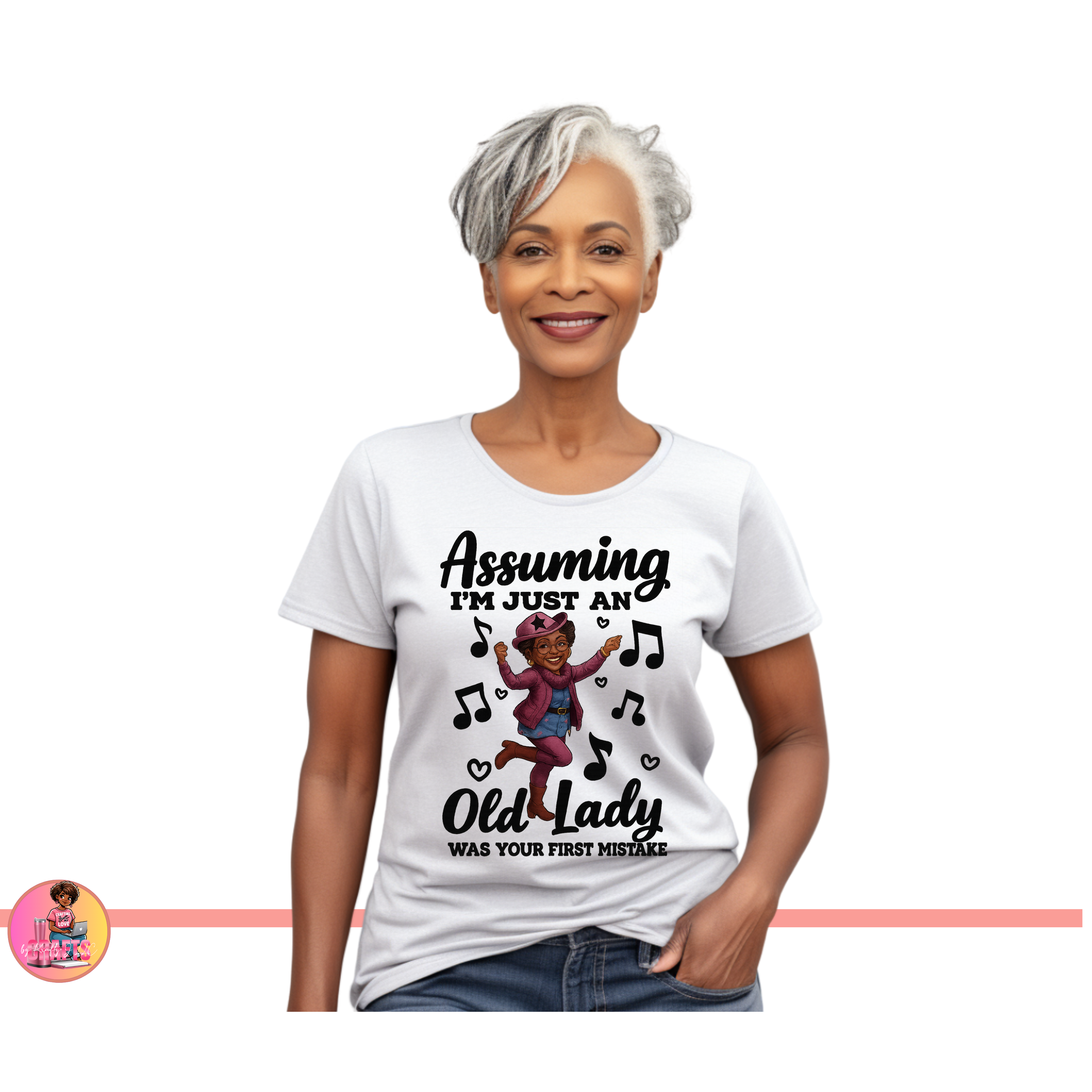 🎶 “Assuming I’m Just an Old Lady” Statement Tee