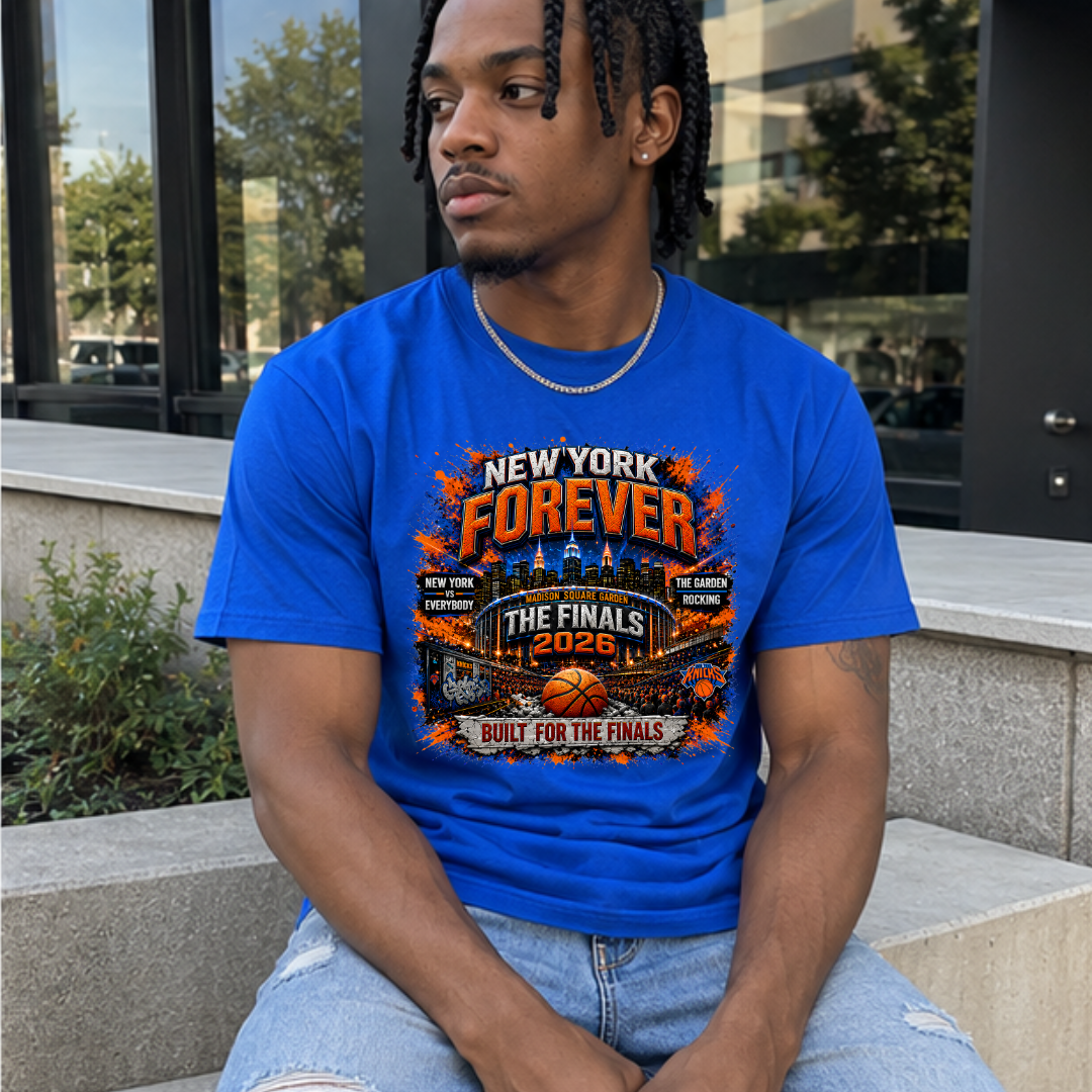 New York Forever Finals 2026 Unisex Graphic Tee | Built for the Finals Basketball Arena Shirt