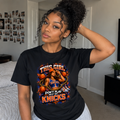 This Girl Dont Play About Her NY Basketball Team Womens Graphic Tee | Streetwear Fan Girl Shirt