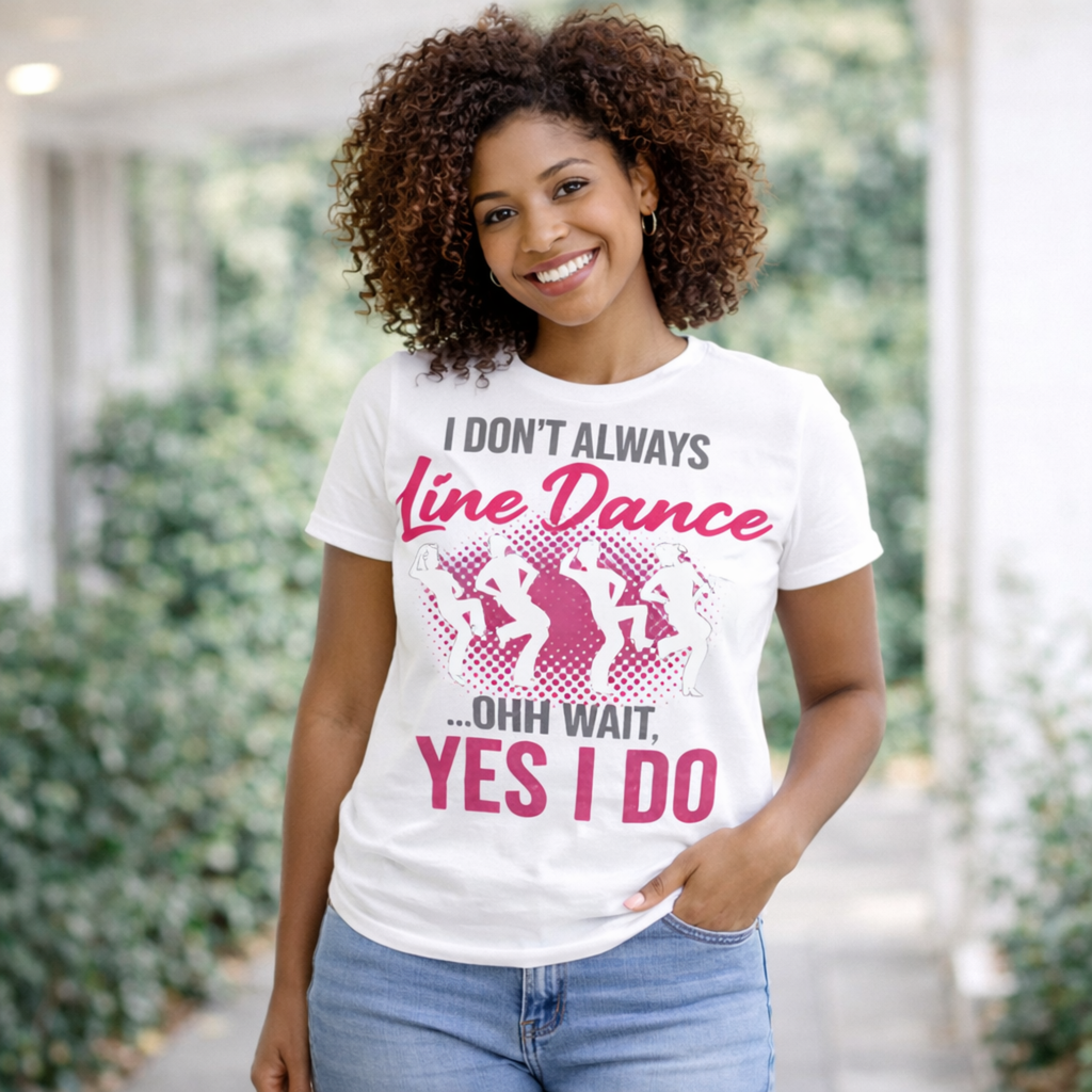 Line Dance T-Shirt - Custom Country Dance Apparel
