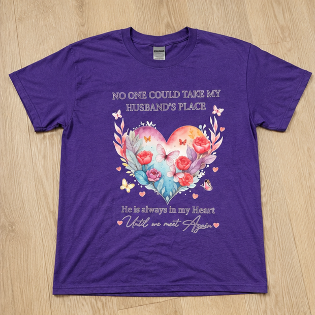 Husband Memorial Shirt Women Until We Meet Again