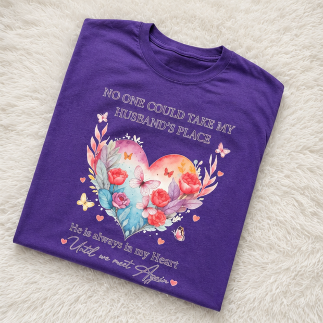 Husband Memorial Shirt Women Until We Meet Again