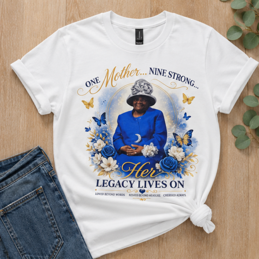 Custom Mother Memorial Shirt Her Legacy Lives On