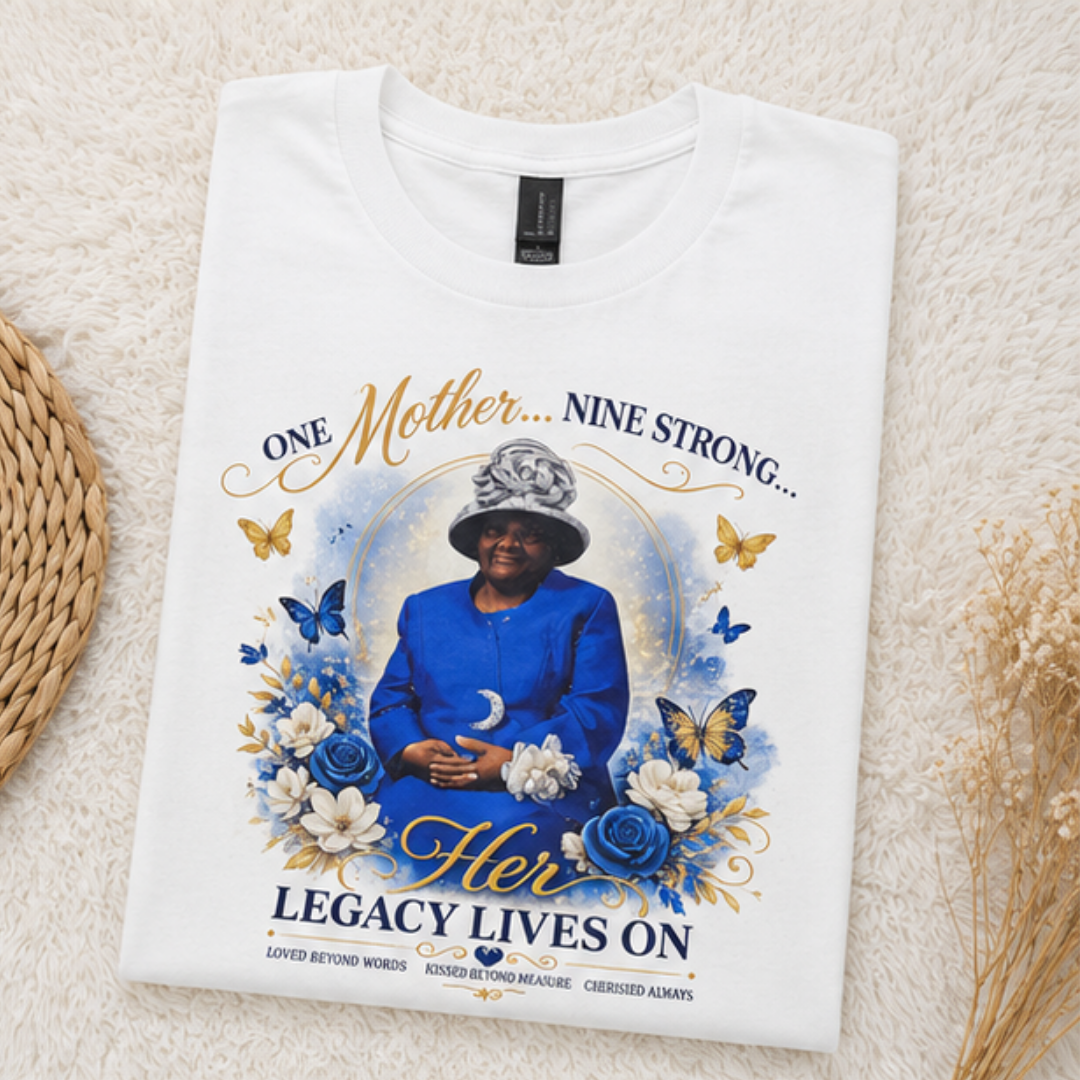 Custom Mother Memorial Shirt Her Legacy Lives On