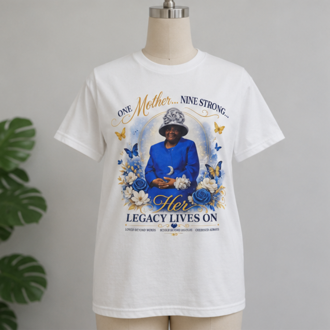 Custom Mother Memorial Shirt Her Legacy Lives On