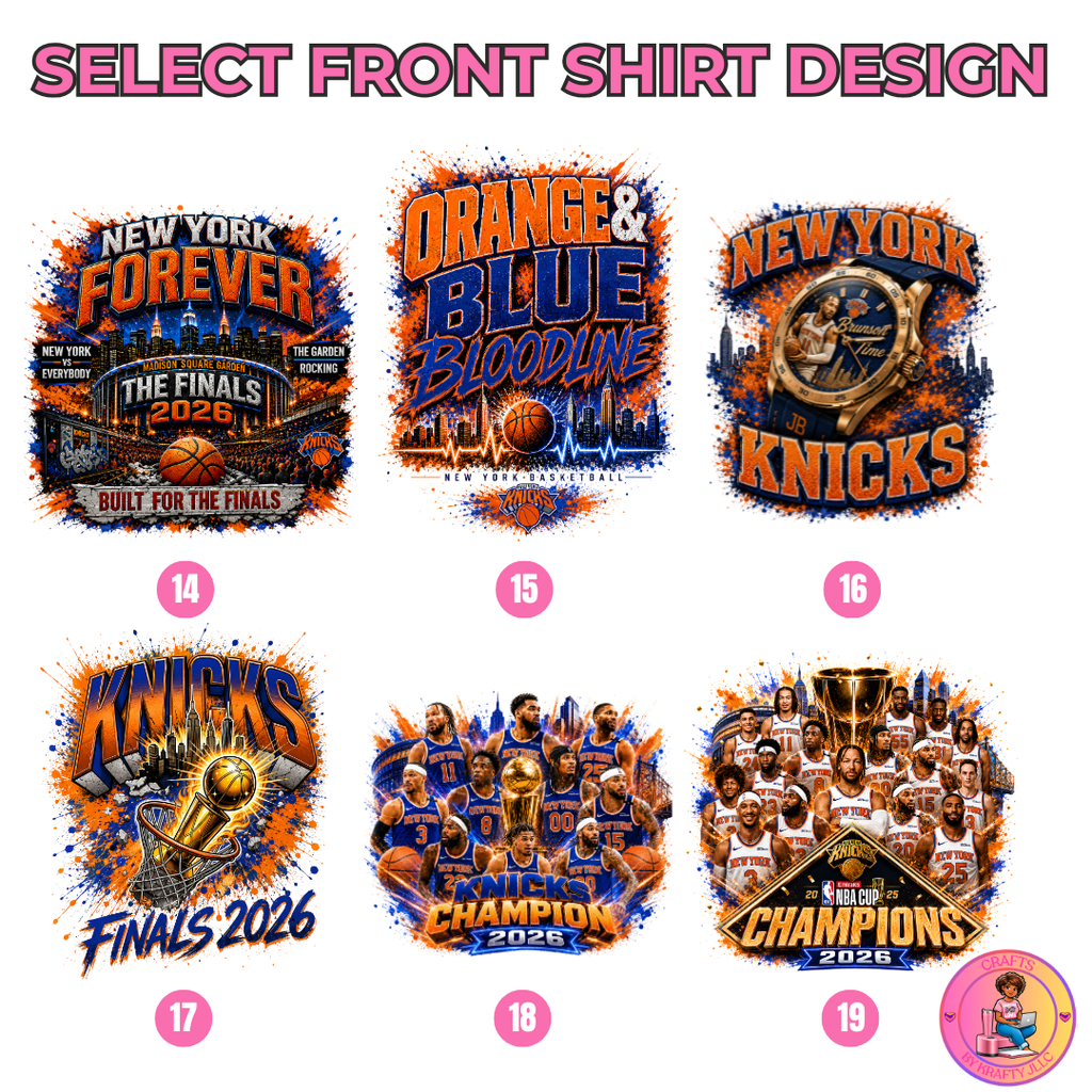 New York Basketball Champions Graphic Tee