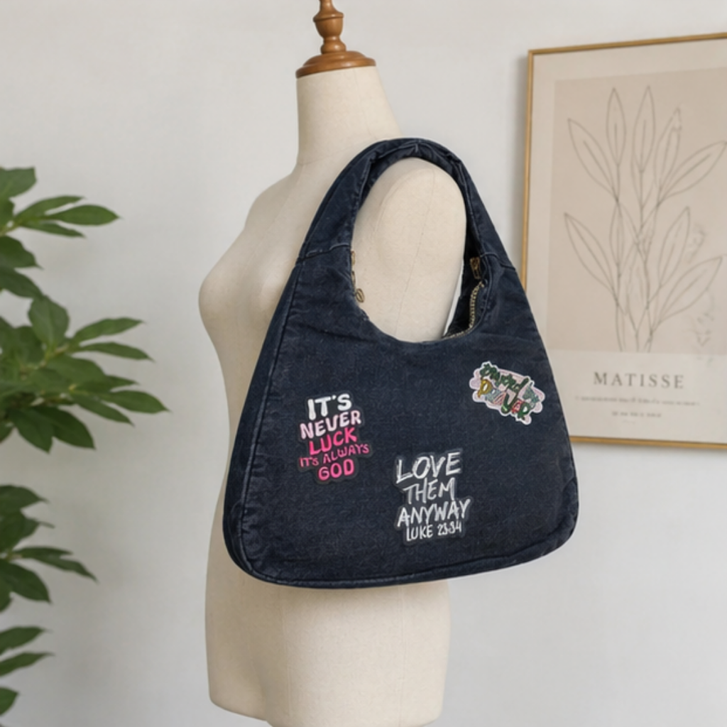 Christian Denim Hobo Bag Women Love Them Anyway