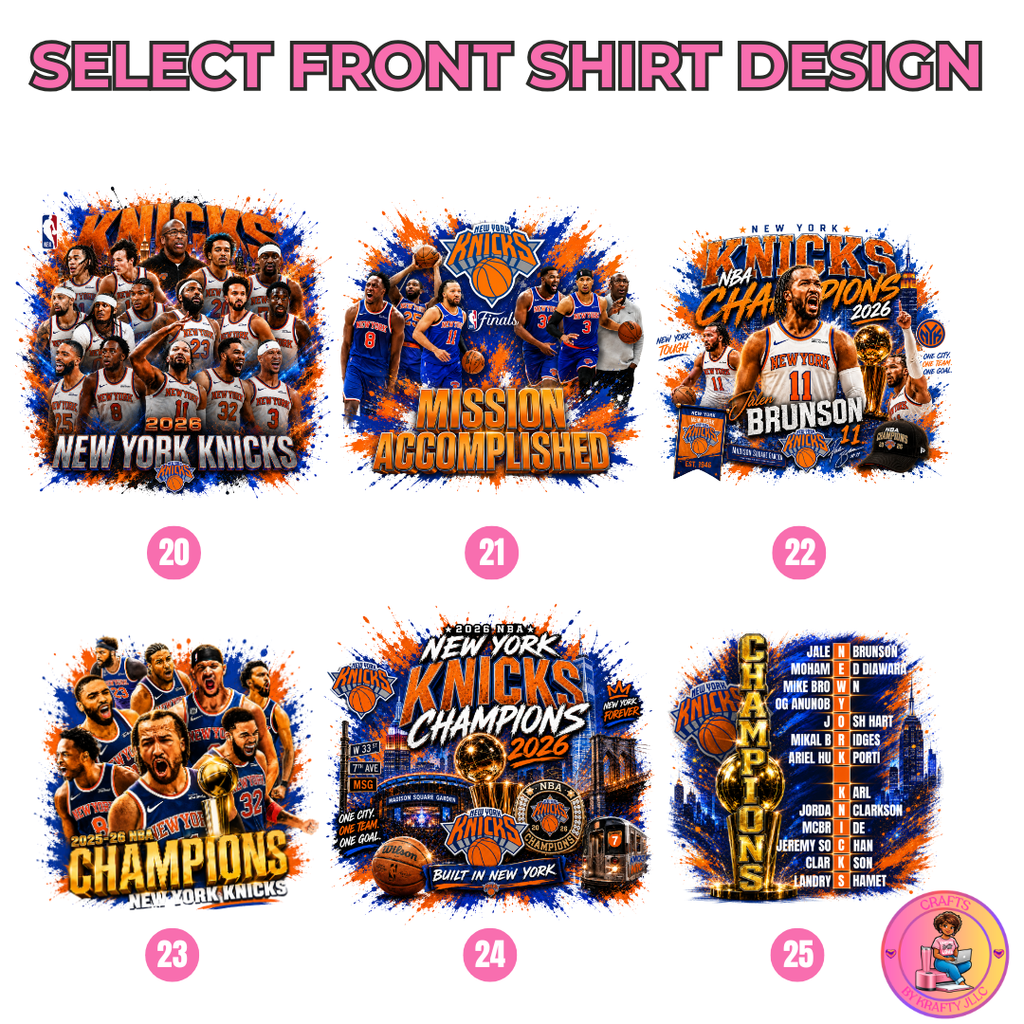 New York Basketball Champions Graphic Tee