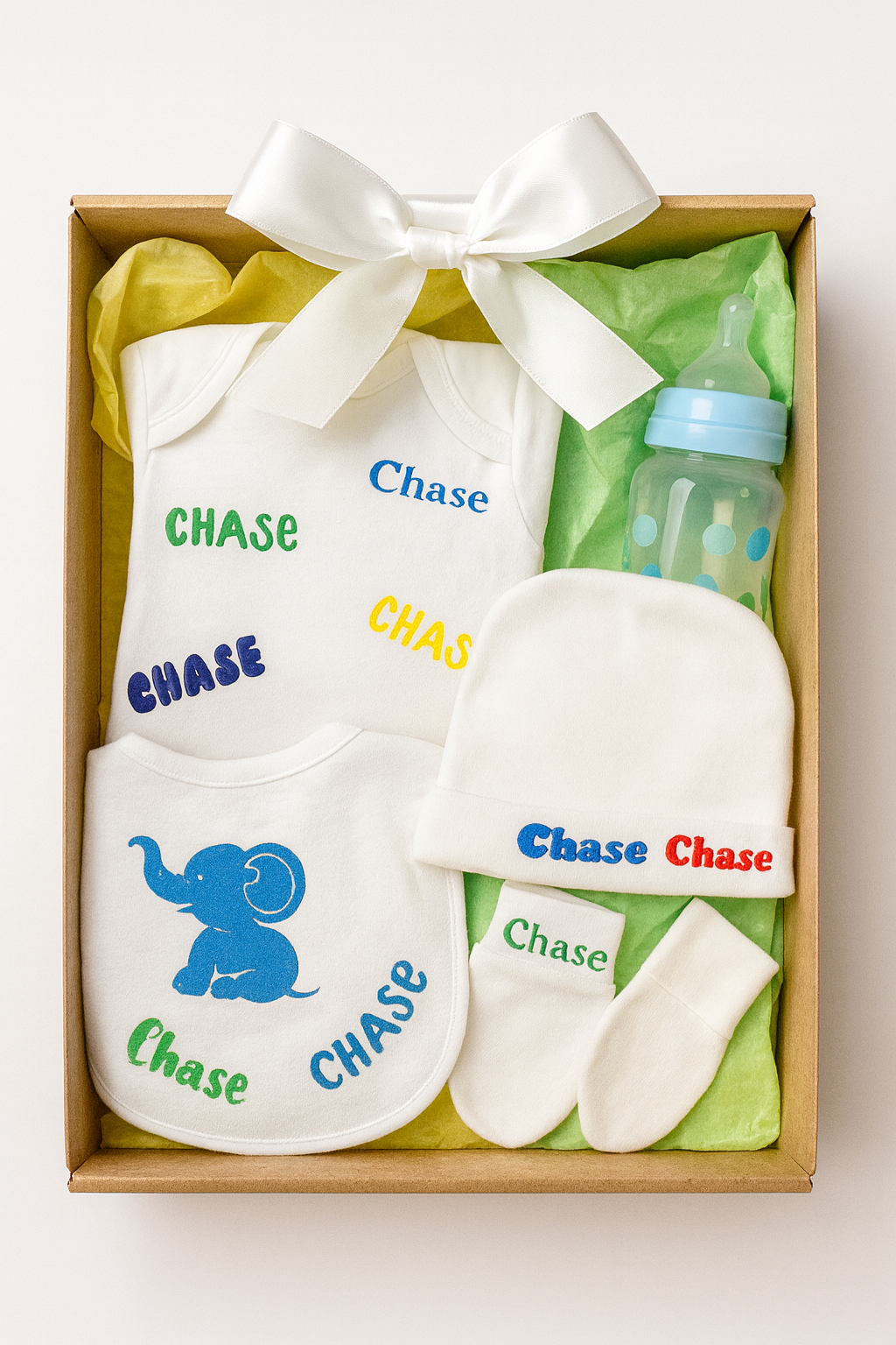Personalized Baby Gift Set | Custom Newborn Gift Box