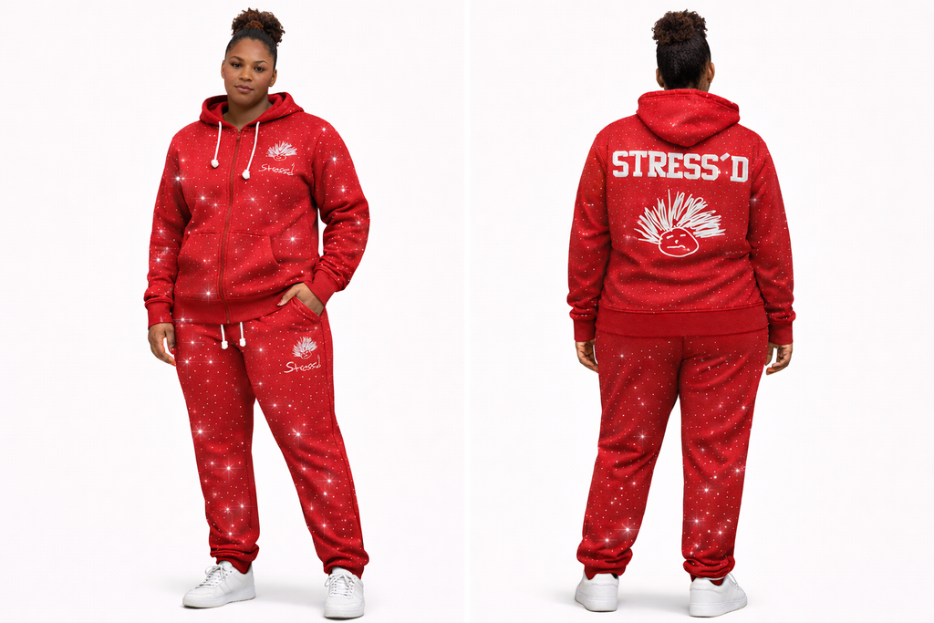 STRESS'D Tracksuit Set - Family Collection