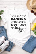 Line Dance T-Shirt - Custom Country Dance Apparel