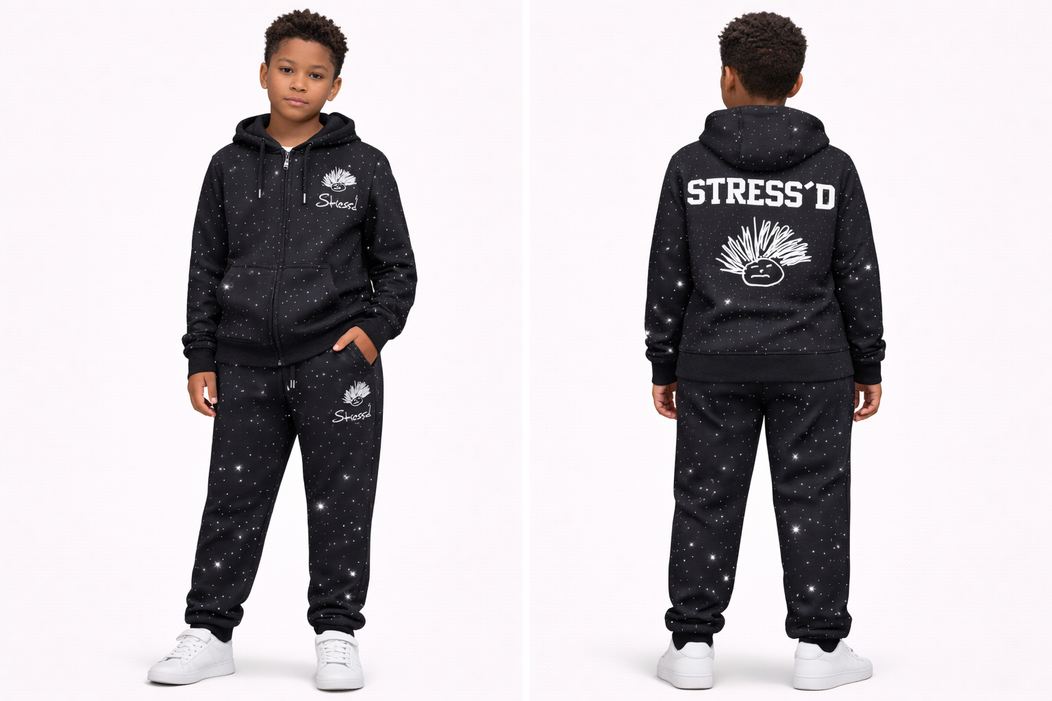 STRESS'D Tracksuit Set - Family Collection