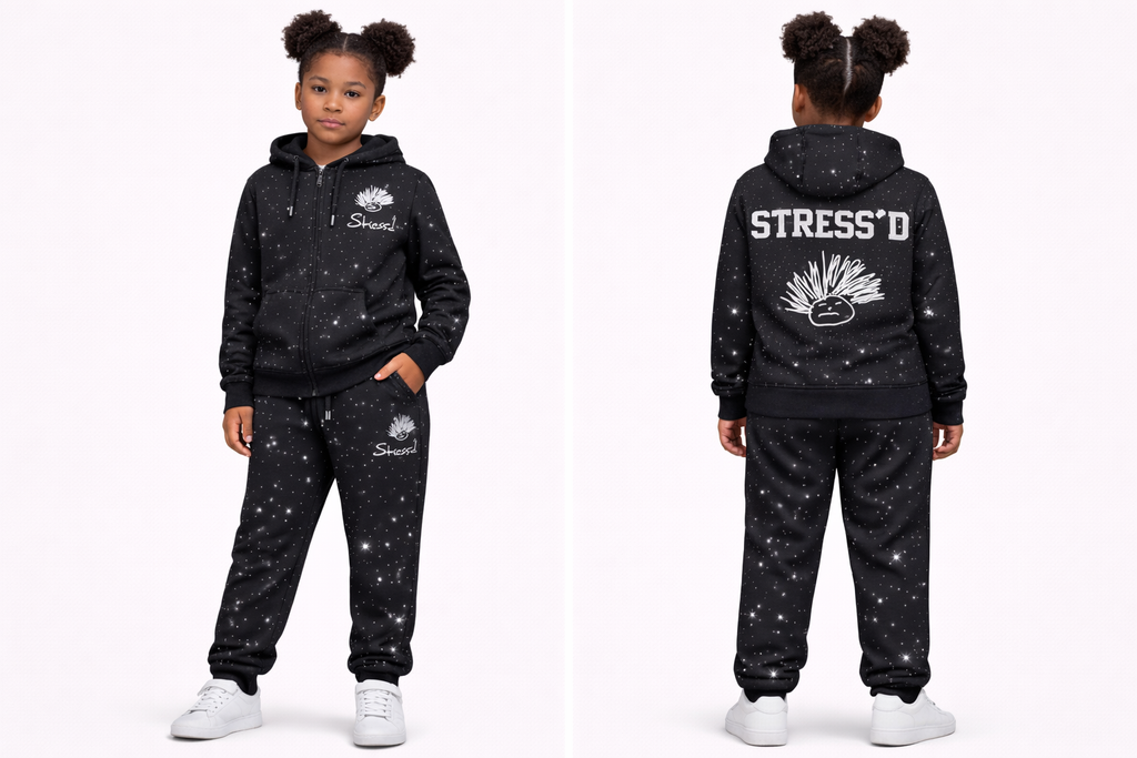 STRESS'D Tracksuit Set - Family Collection